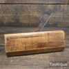 Vintage Varvill & Sons No: 12 Hollowing Beech Moulding Plane - Good Condition