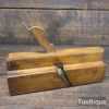 Vintage Atkin & Son No:18 Hollowing Beech Moulding Plane - Good Condition