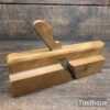 Vintage Melhuish ⅝” Ovolo Beechwood Moulding Plane - Good Condition