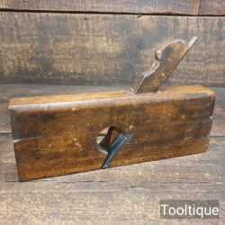 Antique Edward Preston 1 ¼” Beechwood Rebate Moulding Plane - Good Condition