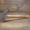 Vintage Draper Carpenter’s 16oz Cast Steel Claw Hammer - Good Condition