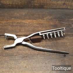 Scarce Rare C.S. Osborne & Co Newark 1916 Leatherworking Spring Punch