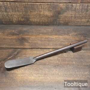 Vintage Cast Steel 1 ½” Wide Cast Steel Flat Iron Tool - Good Condition