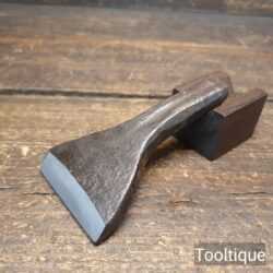 Vintage Cast Steel 2 ⁷⁄₁₆” Wide Stonemasons Angled Flat Chisel - Sharpened