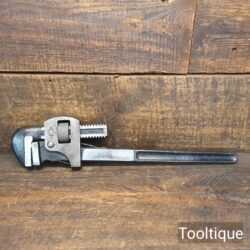 Vintage E.T.F Ltd 18” Stillson Pipe Wrench - Good Condition