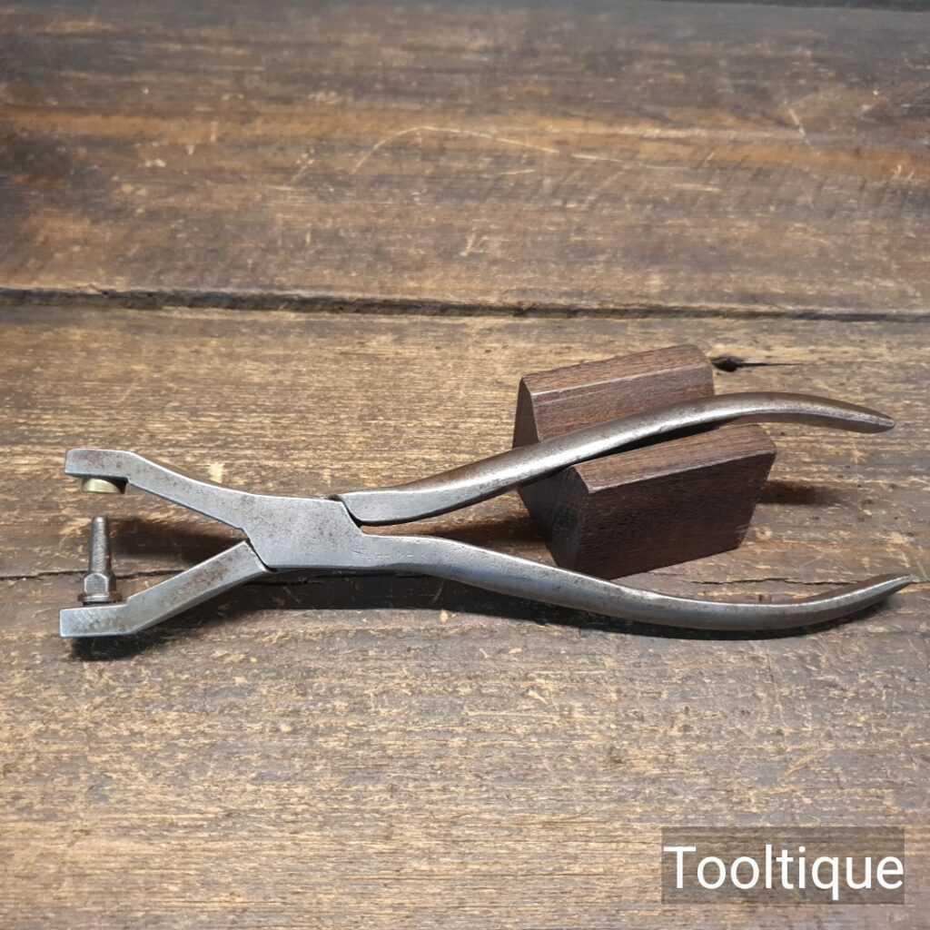 Vintage Ullathorne No: 4 Leatherworking Punching Pliers - Good Condition