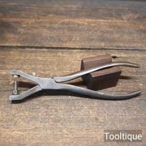 Vintage Ullathorne No: 4 Leatherworking Punching Pliers - Good Condition