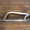 Early Antique Cast Steel Lancashire Pattern Hacksaw - Good Condition