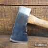 Vintage American Pattern Lathing Axe Hardwood Handle - Sharpened Honed