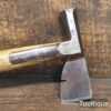 Vintage J. Tyzack & Sons No.1 Strapped Slaters Roofing Lathing Hammer Axe