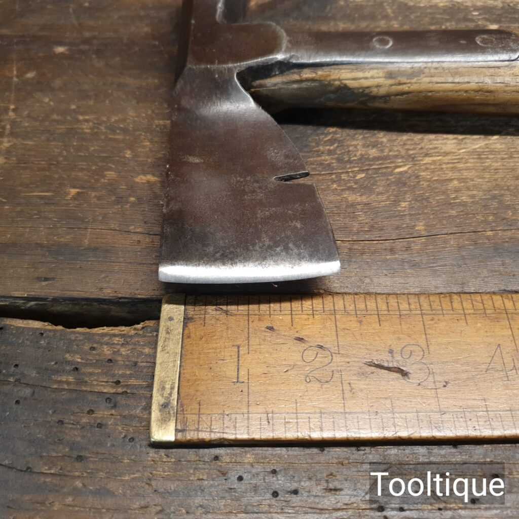 Vintage J. Tyzack & Sons No.1 Strapped Slaters Roofing Lathing Hammer