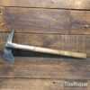 Vintage Strapped Fireman’s Axe Beechwood Handle - Sharpened