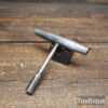 Vintage Cast Steel Piano Key Tuner With a ⁹⁄₃₂” Square Socket
