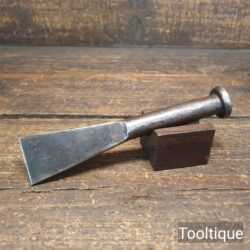 Vintage Shipwrights 1 ½” Blunt End Caulking Iron - Good Condition