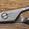 Unusual Vintage 6 ½” Sheffield Old Master Cranked Barber Scissors - Sharpened