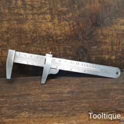 Vintage 6" Chesterman No: 1400 Engineer’s Imperial & Metric Adjustable Callipers
