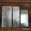 3 Vintage Cabinet Scrapers - Good Condition Ready To Use