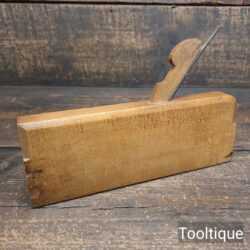 Crisp Vintage I. Sorby ½” Beechwood Beading Moulding Plane - Good Condition
