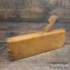 Crisp Vintage I. Sorby ½” Beechwood Beading Moulding Plane - Good Condition