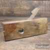 Vintage W J Walker 1830-1867  ¾” Tongue Beechwood Moulding Plane - Good Condition