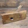 Vintage W J Walker 1830-1867  ¾” Tongue Beechwood Moulding Plane - Good Condition