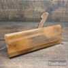 Vintage Buck No: 11 Hollowing Beechwood Moulding Plane - Good Condition