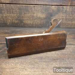 Vintage 18th Century Mutter No: 12 Rounding Beech Moulding Plane - Good Condition