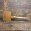 Vintage Carpenter’s Ash Mallet With Beechwood Handle
