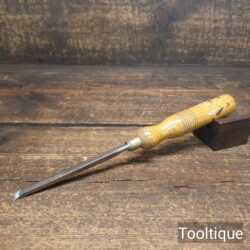 Vintage Carpenter’s ¼” Firmer Chisel Ash Handle - Refurbished Sharpened