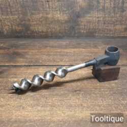 Vintage Gilpin 1” Scotch Barrel Eyed Timber Framing Auger Bit - Good Condition