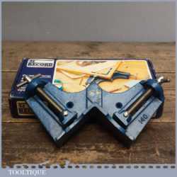 Vintage Record No: 140 Corner Clamp With Original Box