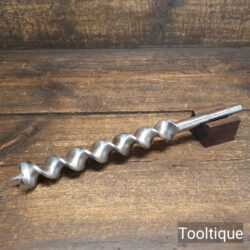 Vintage Ridgeway 1 ¼” Auger Bit With ½” Drive or Shank - Good Condition