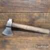 Unusual Antique Timber Splitting Axe with Hammer - Sharpened Ready To Use
