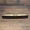 Vintage J. Tyzack & Sons 9" Rosewood & Brass Spirit Level - Good Condition
