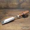 Vintage Beautiful J.B. Addis Carpenter’s 1⁷⁄₁₆" Gouge Chisel - Fully Refurbished