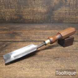 Vintage Beautiful J.B. Addis Carpenter’s 1⁷⁄₁₆" Gouge Chisel - Fully Refurbished