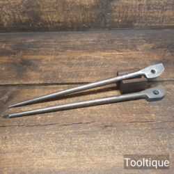 Vintage Pair Of I. Sorby Cast Steel Draw Bore Pins - Good Condition