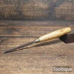 Vintage Sheffield Carpenter’s ⅛” Firmer Chisel - Refurbished Sharpened