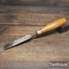 Vintage Stormont Sheffield ¾” Firmer Chisel Boxwood Handle - Sharpened Refurbished
