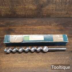 Vintage William Ridgeway 1 ½” No: 340 MC Auger Bit ½” Round Shank