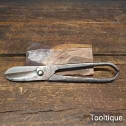 Vintage C. F. Johnson 7" Cast Steel Tin Snips - Sharpened Ready To Use