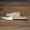 Unusual Shaped Wide Awake Leatherworking Knife - Sharpened