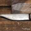 Unusual Shaped Wide Awake Leatherworking Knife - Sharpened