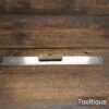 Vintage Interchangeable Machinists Brass Level - Good Condition