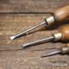 Vintage Selection 3 Different Awls - Good Condition Ready To Use