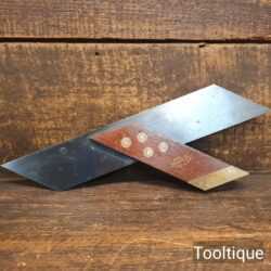 Vintage Marples 10” Mahogany & Brass Mitre Hook - Little Used