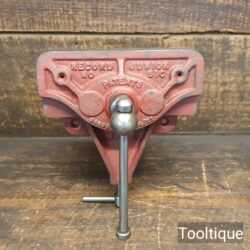 Vintage 1930’s Record Junior No: 51C Table Top Woodworking Vice - Fully Refurbished