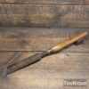 Antique Mid-19th Century Joseph Buck Cast Steel Woodturners 1 ½” Skew Chisel