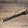 Vintage Old 9/16” Japanese Laminated Forge Steel Mortice Chisel - Ready To Use