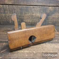 Antique ½” Dado Beechwood Moulding Plane - Good Condition